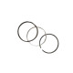 1J09221090 PISTON RING SET +0.25 KUBOTA Z482-E4B