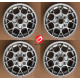 4 PIECES ALLOY WHEEL RIM 13" AIXAM 400 500 EVOLUTION MAC MINIVAN PICK-UP