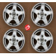 4 PIECES ALLOY WHEEL RIM 13" MICROCAR MC1 MC2