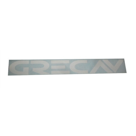 BCR90-0016103 WHITE BUMPER STICKER GRECAV SONIQUE