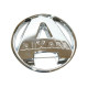 7AG324 CHROME BADGE / EMBLEM AIXAM CITY SCOUTY IMPULSION GTO CROSSOVER COUPE