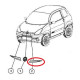 7AG017 MODANATURA CROMATA SX PARAURTI ANT. AIXAM CITY ROADLINE CROSSLINE SCOUTY