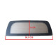 7R114D HEATED REAR WINDSCREEN / CAR WINDOW AIXAM 300 400 500 EVOLUTION