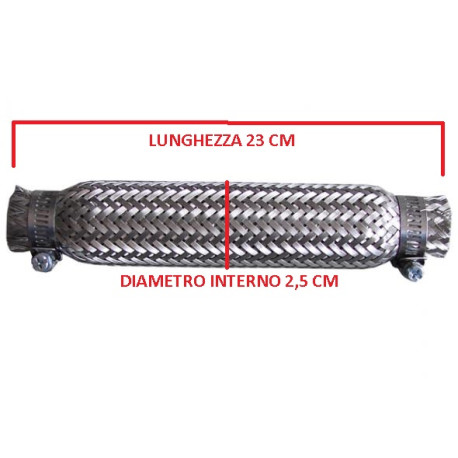 0116223 TUBO FLESSIBILE SCARICO LIGIER 162 AMBRA NOVA