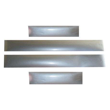 7AH457 ADESIVI KIT STRISCE ARGENTO AIXAM CITY SPORT