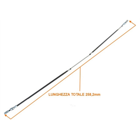 KIN407001018 HANDBRAKE CABLE ITALCAR T2 T3 KING