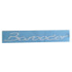 25.22.013 WHITE BUMPER STICKER CHATENET BAROODER
