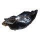 8AY003 LEFT HEADLIGHT BLACK AIXAM CITY COUPE