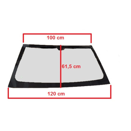 1400610 TINTED WINDSCREEN / WINDSHIELD MICROCAR M8