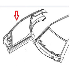 1402146 PANEL LATERAL DERECHA LIGIER JS50