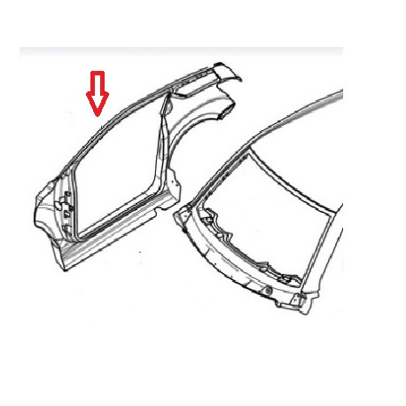 1402146 PANEL LATERAL DERECHA LIGIER JS50