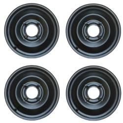 4 PIECES STEEL WHEEL RIM 13" AIXAM BELLIER CASALINI GRECAV JDM ITALCAR TASSO