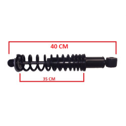 F2107000043 REAR LEFT / RIGHT SHOCK ABSORBER CASALINI M12