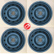 4 PIECES STEEL WHEEL RIM 13" LIGIER MICROCAR