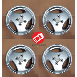 4 PIÈCES JANTE ALU 13" LIGIER NOVA JS20 BE-UP JS22 X-TOO JS28