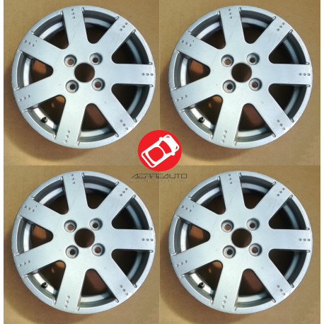 4 PIEZAS LLANTAS DE ALEACIÓN 14" LIGIER X-TOO JS28 X-TOO MAX JS32 X-TOO R JS34