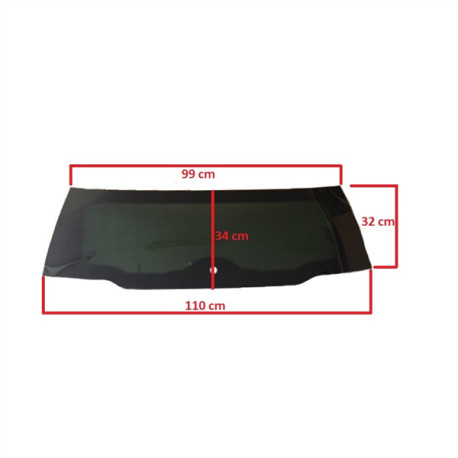 1402162 HEATED TINTED REAR WINDSCREEN / CAR WINDOW LIGIER JS50