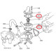 GUARNIZIONE TERMOSTATO MOTORE KUBOTA Z402 482 DIAMETRO 38