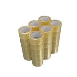 36 ROULEAUX DE RUBAN D'EMBALLAGE TRANSPARENT SCOTCH 50mm x 66mt